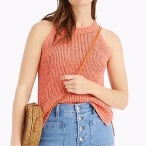 J. Crew Point Sur Knit Sweater Tank Top Size M